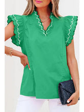 Load image into Gallery viewer, Bali Ruffle Sleeve Top