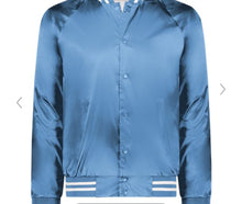 Load image into Gallery viewer, Satin Baseball Jacket
