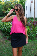 Load image into Gallery viewer, After Dark Black Skort