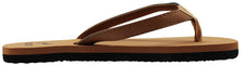 Load image into Gallery viewer, Carter Men’s Flip Flop Thong Sandal- Camel