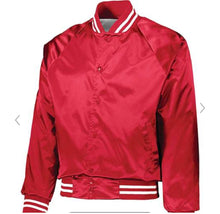 Load image into Gallery viewer, Satin Baseball Jacket