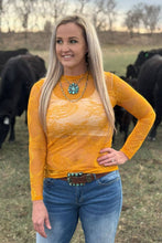 Load image into Gallery viewer, Golden Afternoon Lace Top