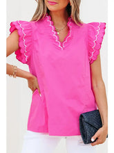 Load image into Gallery viewer, Bali Ruffle Sleeve Top