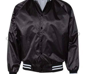 Satin Baseball Jacket