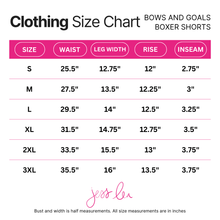 Load image into Gallery viewer, Bows And Goals Boxer Shorts
