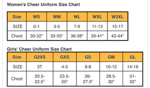 Cheerleading Uniform