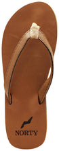 Load image into Gallery viewer, Carter Men’s Flip Flop Thong Sandal- Camel
