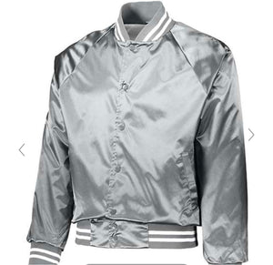 Satin Baseball Jacket