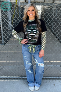 Pep Rally Mesh Top