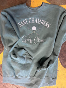 Golf club sweatshirt