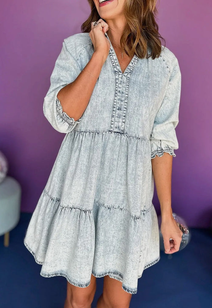 Salt & Light Denim Dress