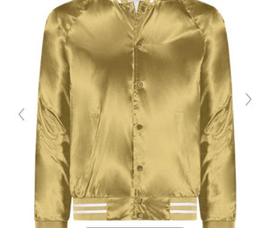 Satin Baseball Jacket