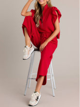 Load image into Gallery viewer, Adored Cropped Wide-Leg Pants Set
