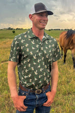 Load image into Gallery viewer, Flee The Flock Mens Polo
