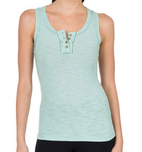 Load image into Gallery viewer, Henley layering tank
